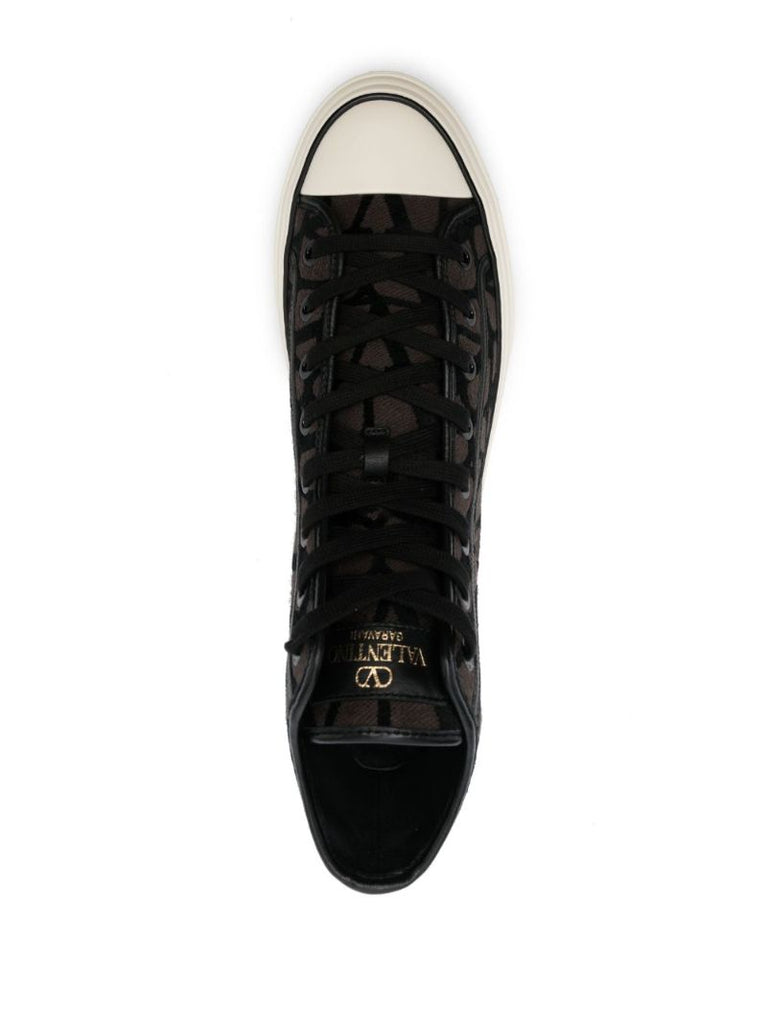Black Tootaloop Vlogo Sneakers