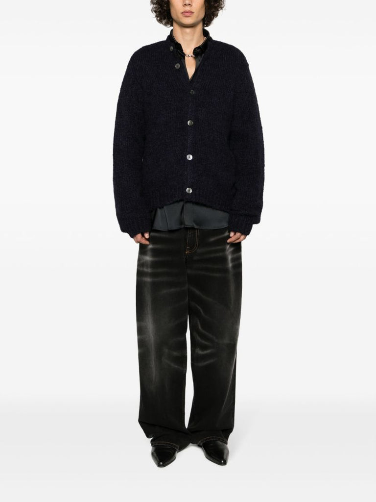 Blue Opa Button-up Cardigan
