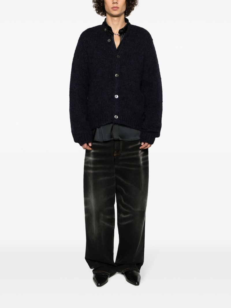 Blue Opa Button-up Cardigan