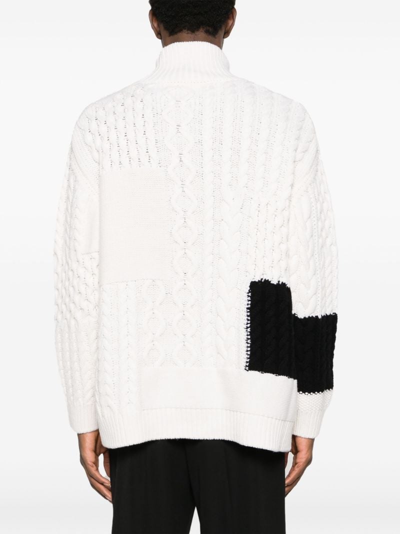 Neutral Merel Wool Sweater