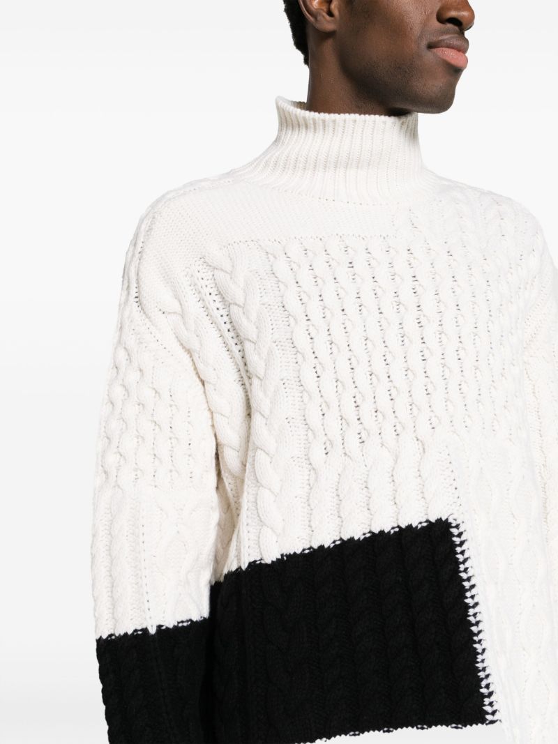 Neutral Merel Wool Sweater