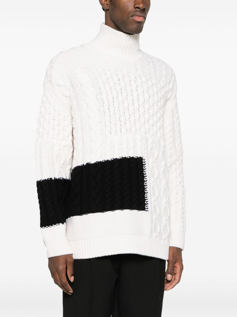 Neutral Merel Wool Sweater