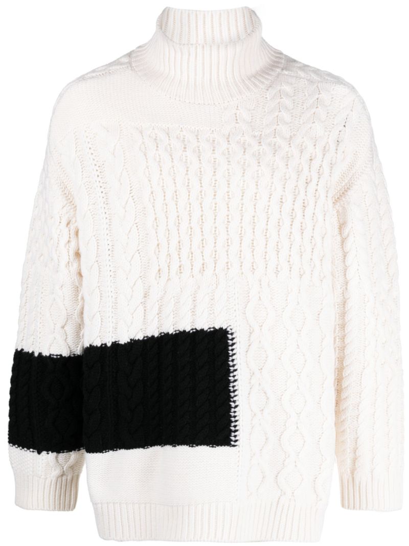 Neutral Merel Wool Sweater