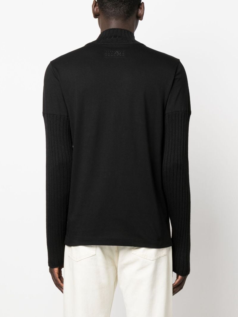 Black High-neck Sweater