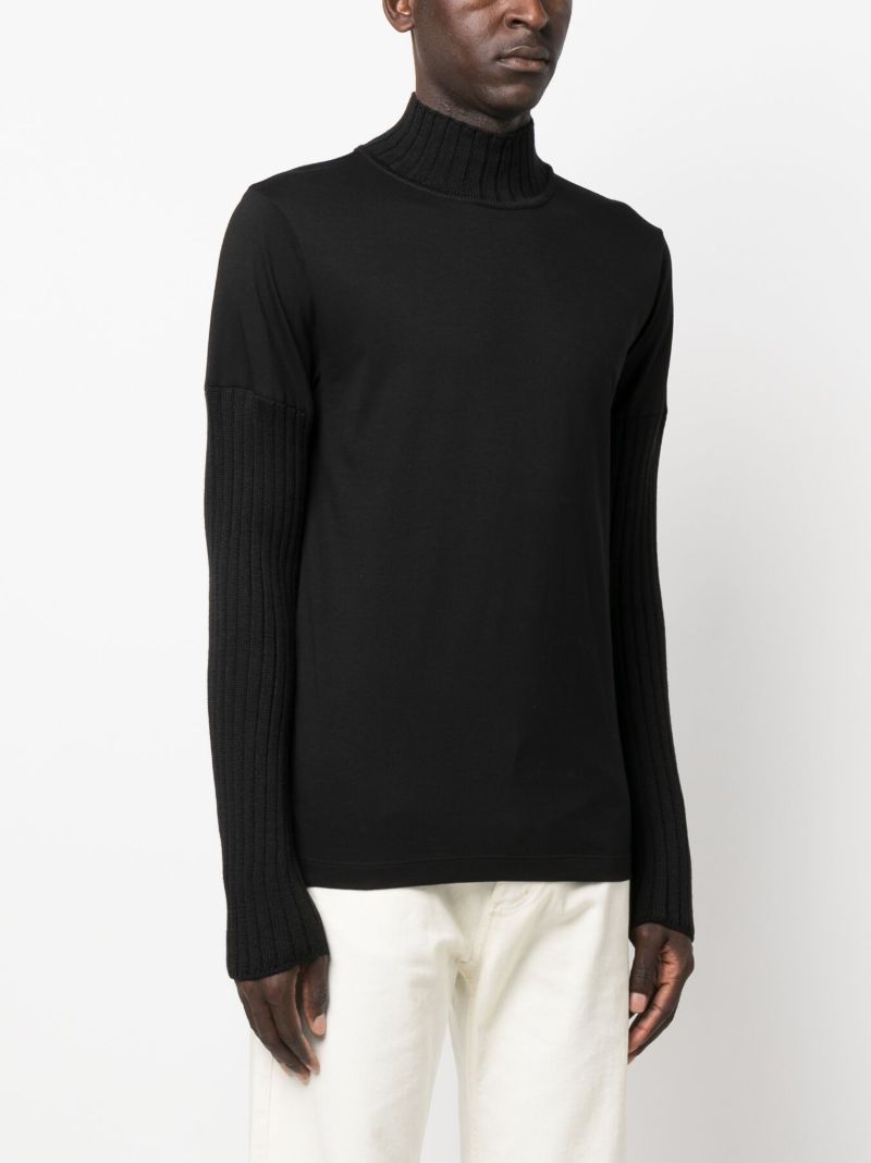 Black High-neck Sweater