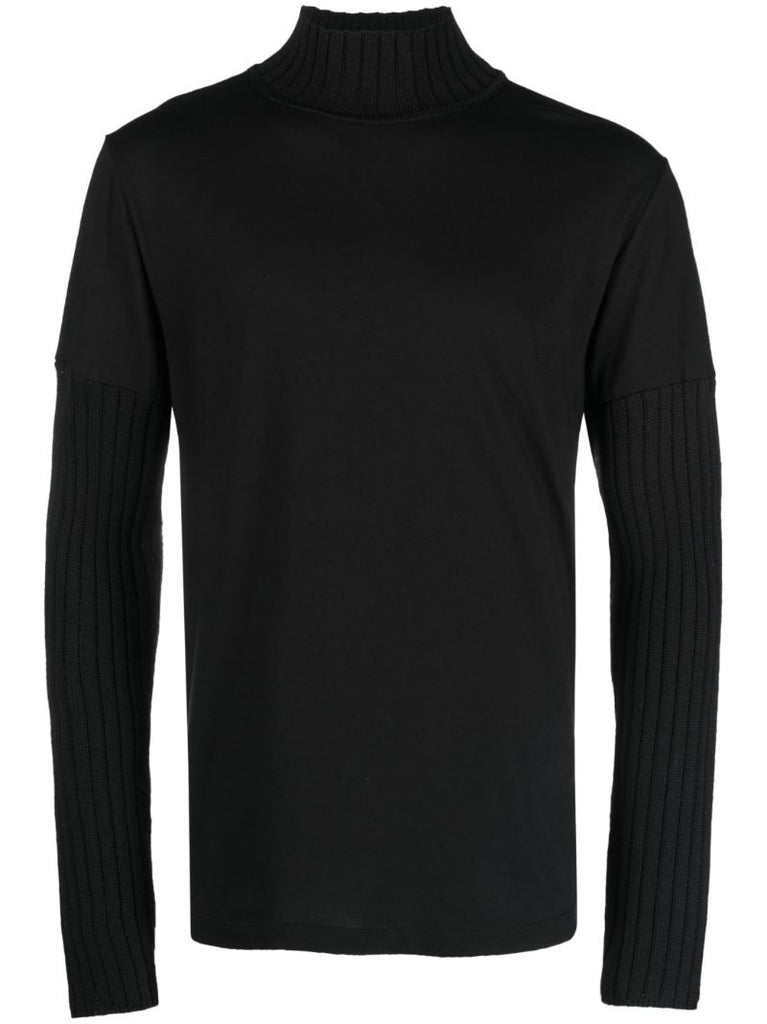 Black High-neck Sweater