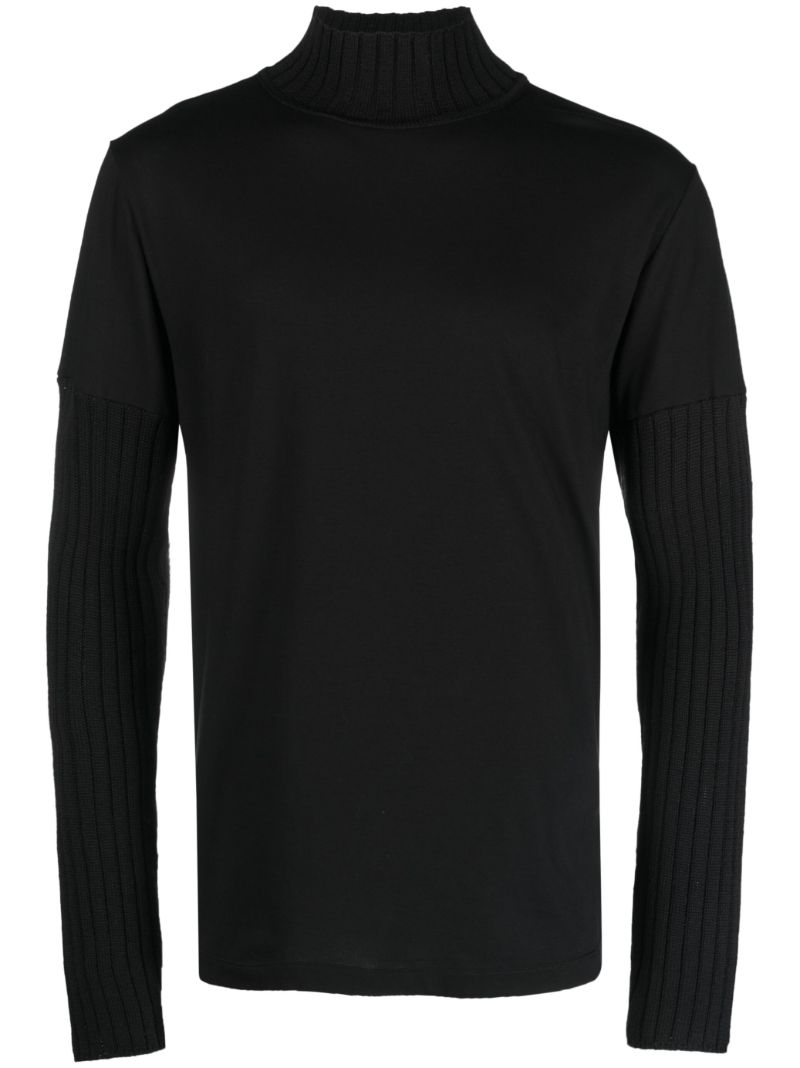 Black High-neck Sweater
