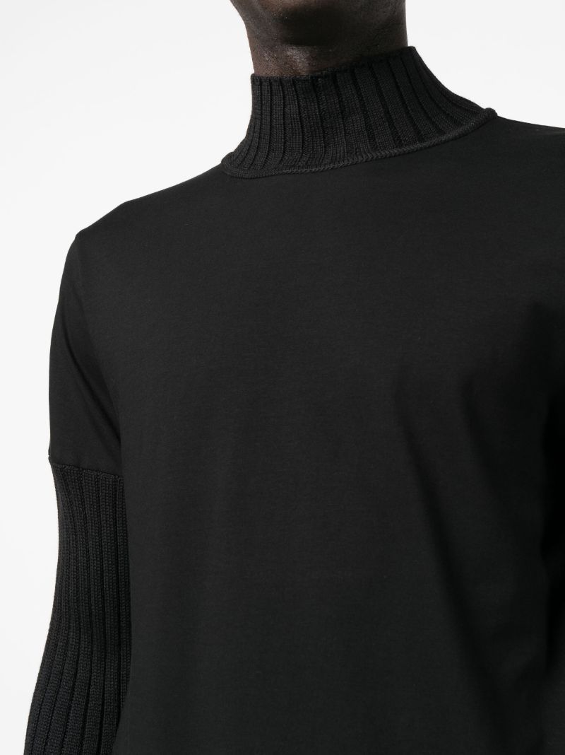 Black High-neck Sweater