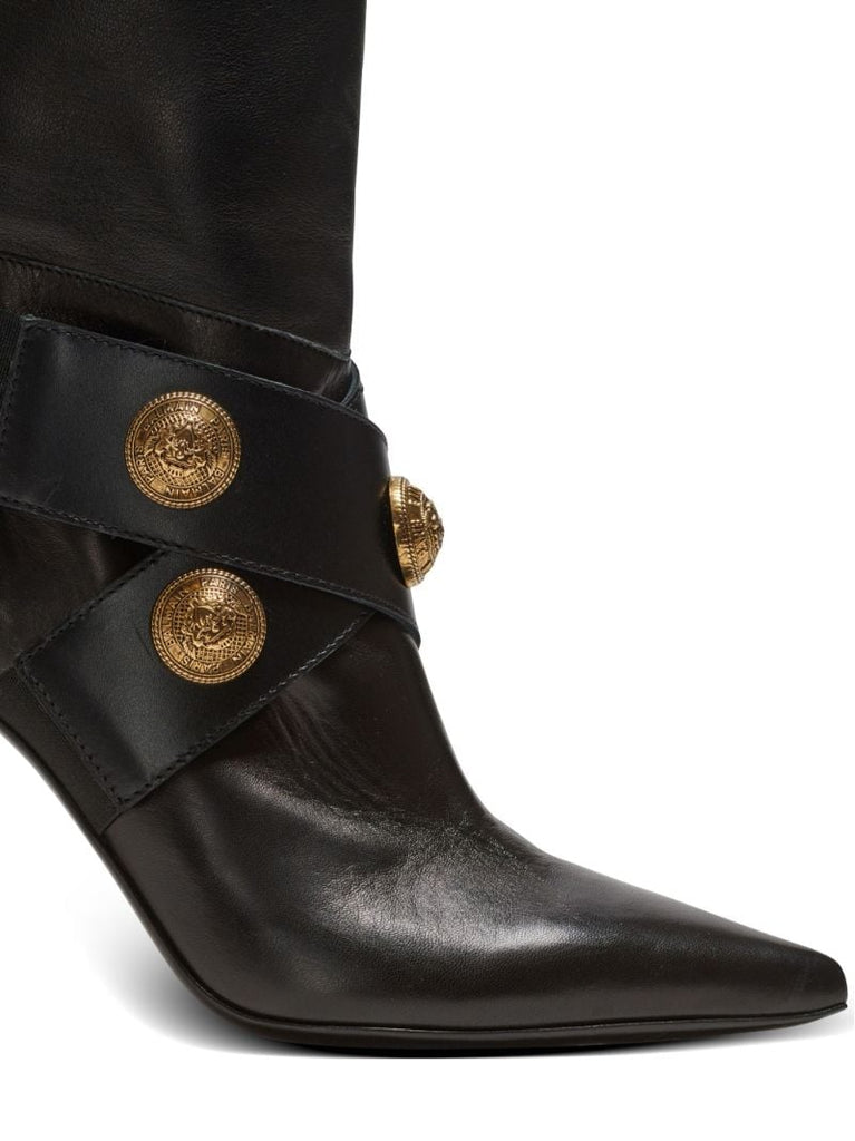 Black Pointed Toe Boots