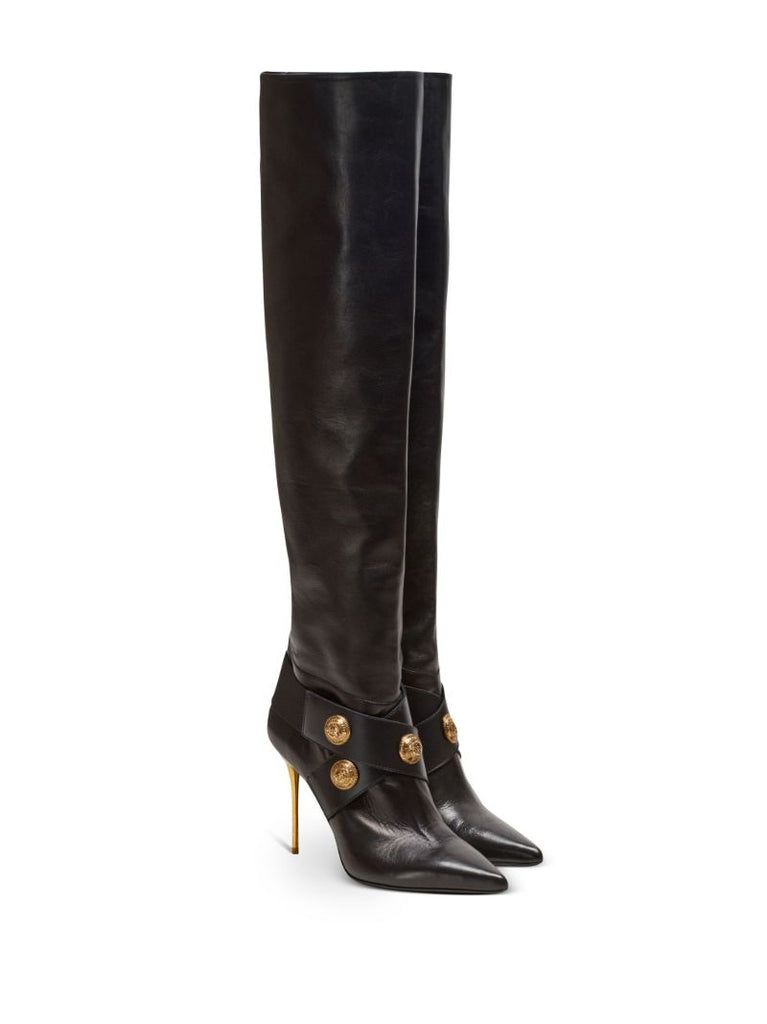 Black Pointed Toe Boots