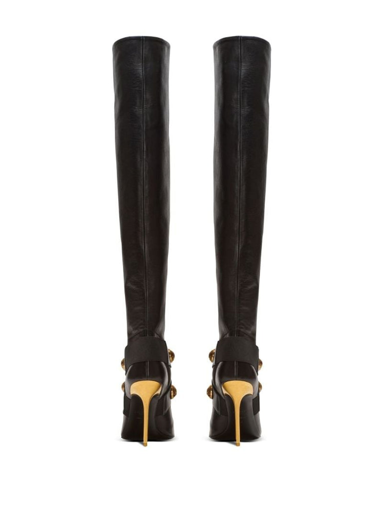 Black Pointed Toe Boots