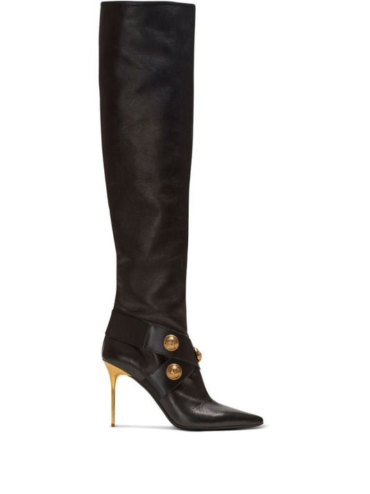 Black Pointed Toe Boots