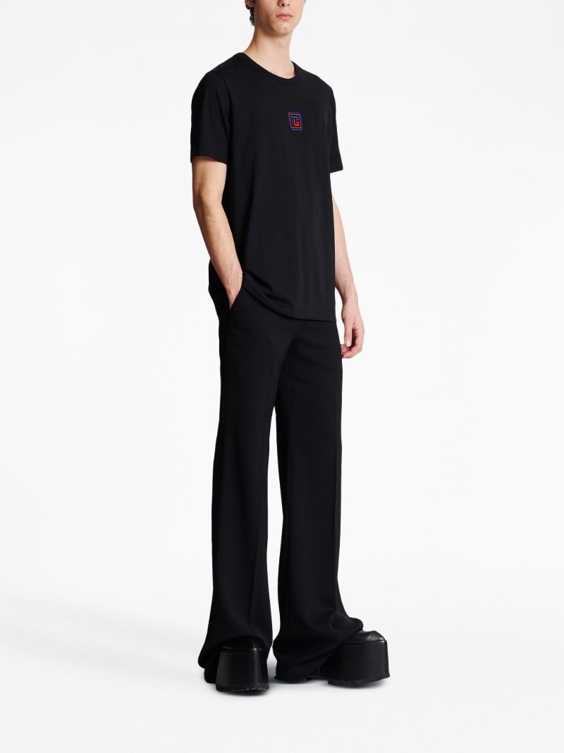 Black Logo Patch T-shirt
