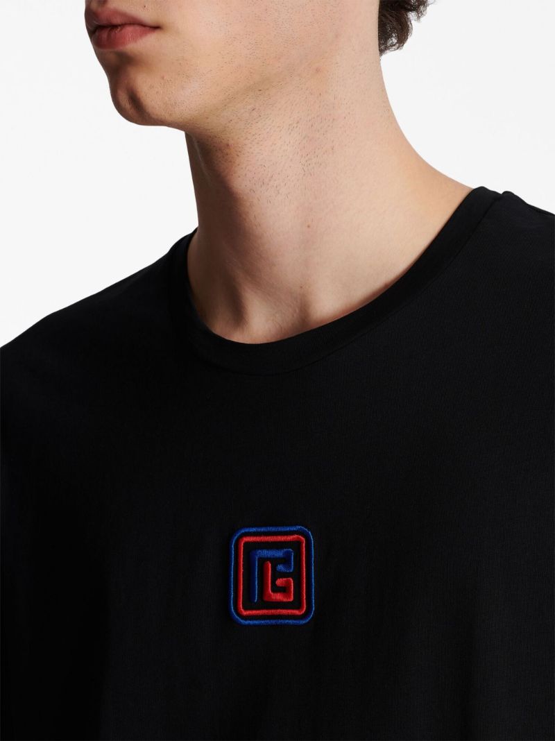 Black Logo Patch T-shirt