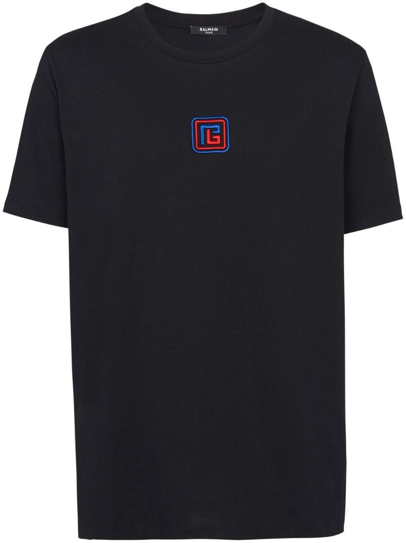 Black Logo Patch T-shirt