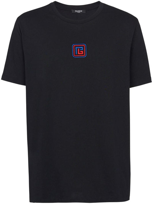 Black Logo Patch T-shirt
