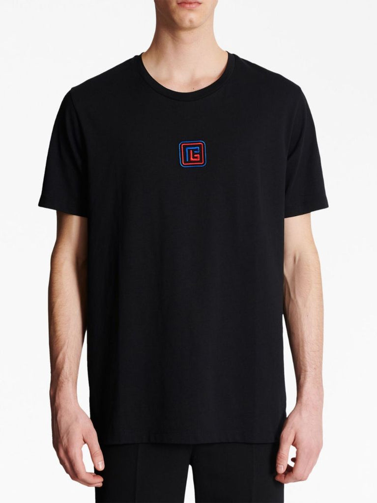 Black Logo Patch T-shirt