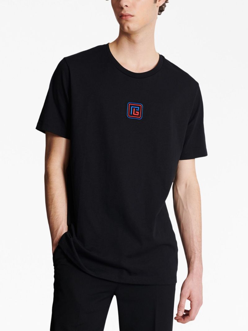 Black Logo Patch T-shirt