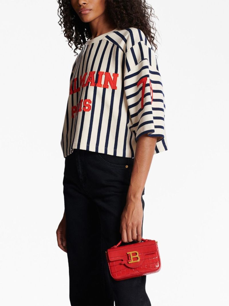 Red B-buzz Leather Mini Bag