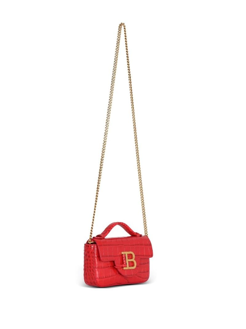 Red B-buzz Leather Mini Bag
