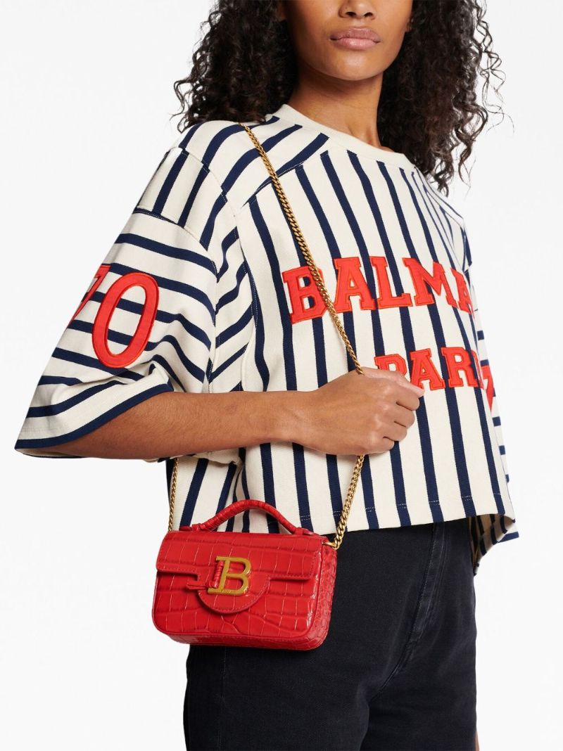Red B-buzz Leather Mini Bag
