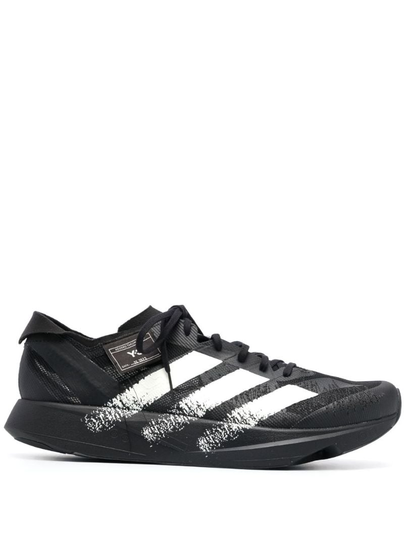 Black Three Stripe Low-top Sneakers