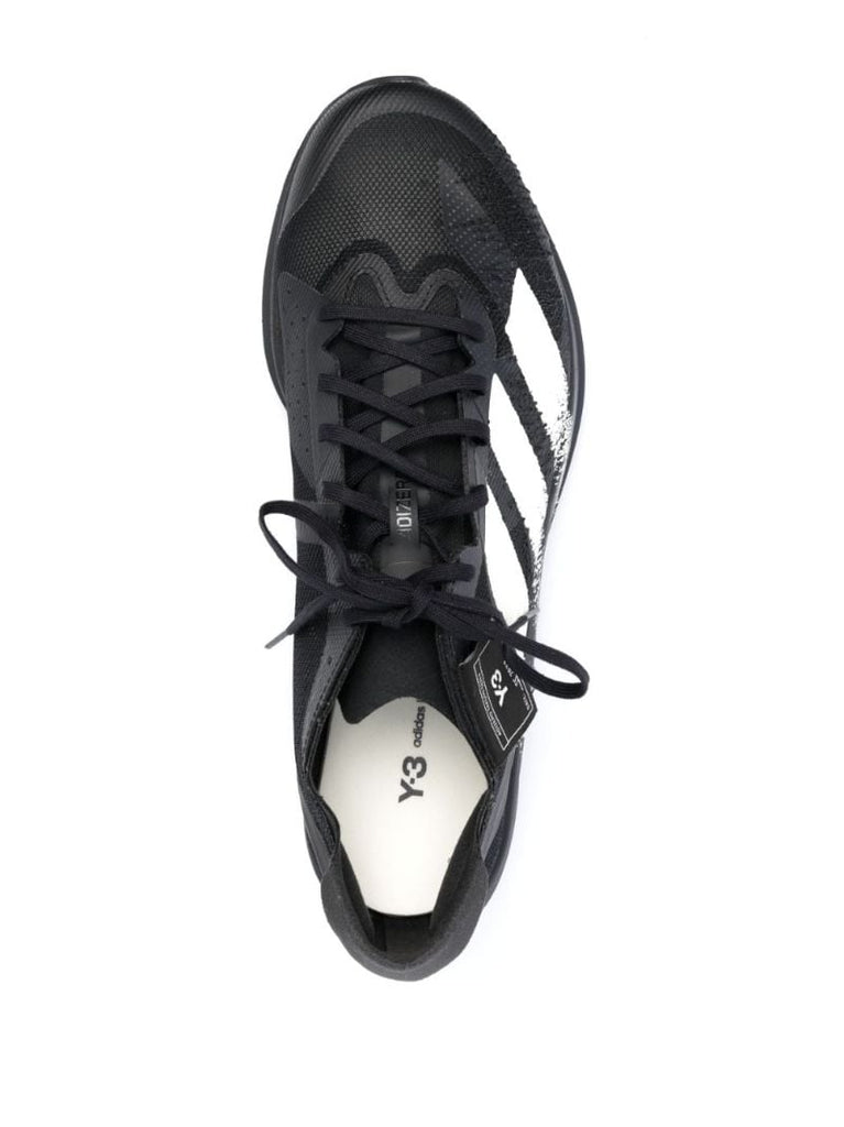 Black Three Stripe Low-top Sneakers