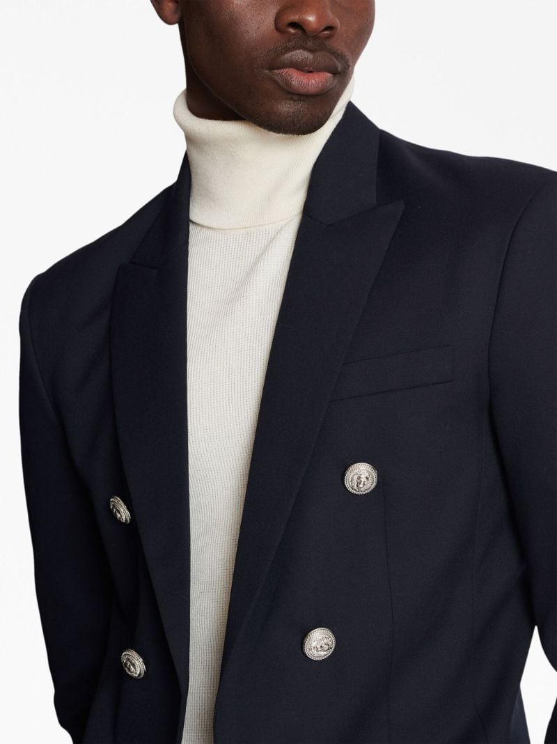Blue Double Breasted Blazer