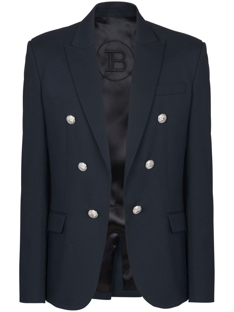 Blue Double Breasted Blazer