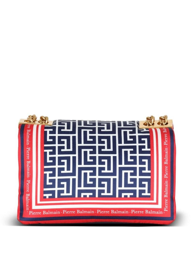 Blue 1945 Soft Monogram Scarf Shoulder Bag
