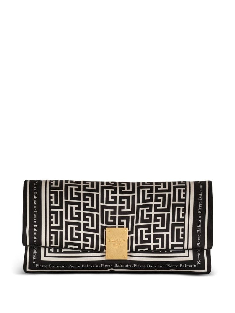 Black 1945 Soft Monogram Clutch Bag