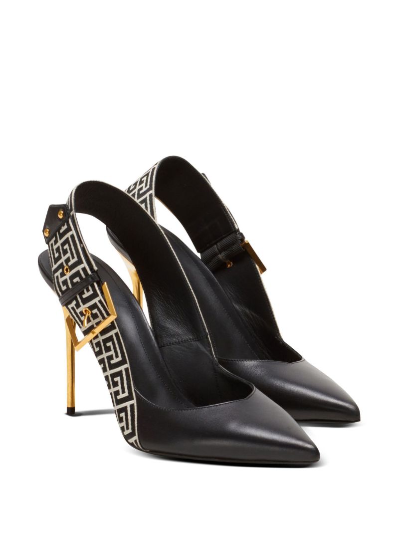 Black Pointed Toe Pumps