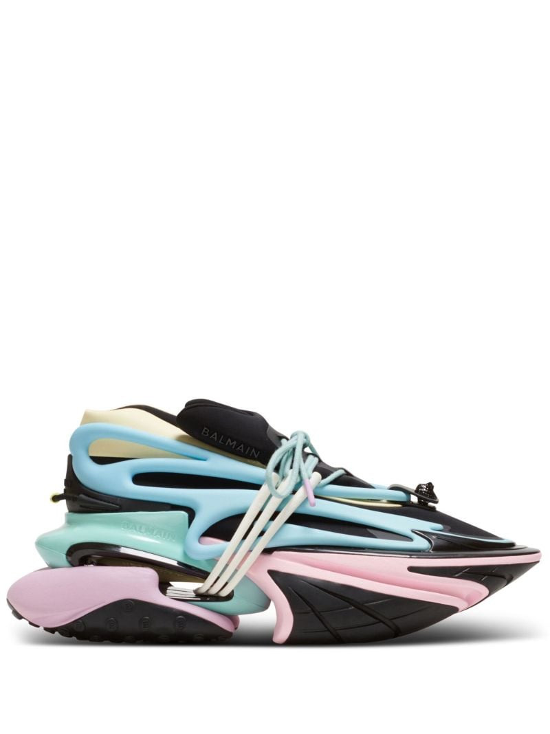 Black Unicorn Low Top Sneakers