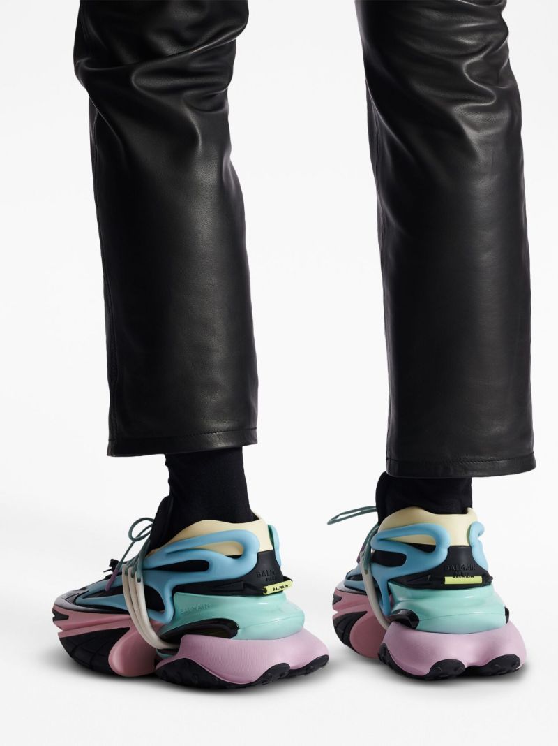 Black Unicorn Low Top Sneakers
