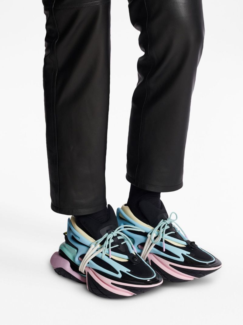 Black Unicorn Low Top Sneakers