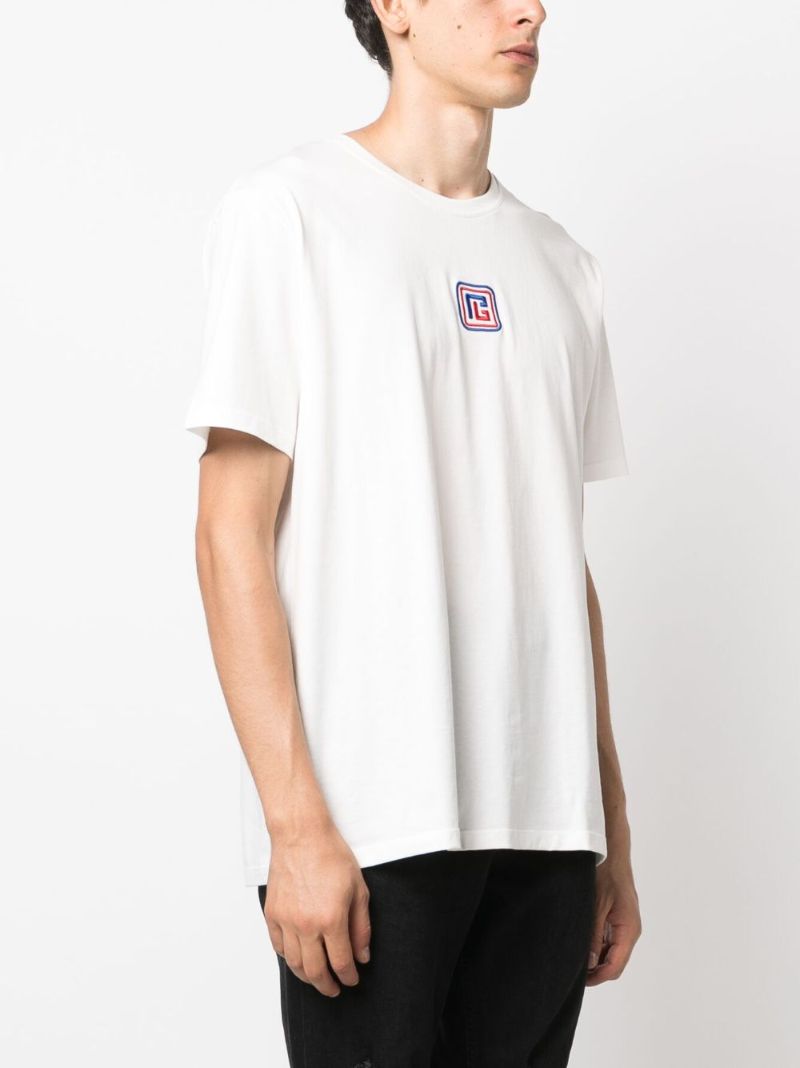 White Logo Patch T-shirt