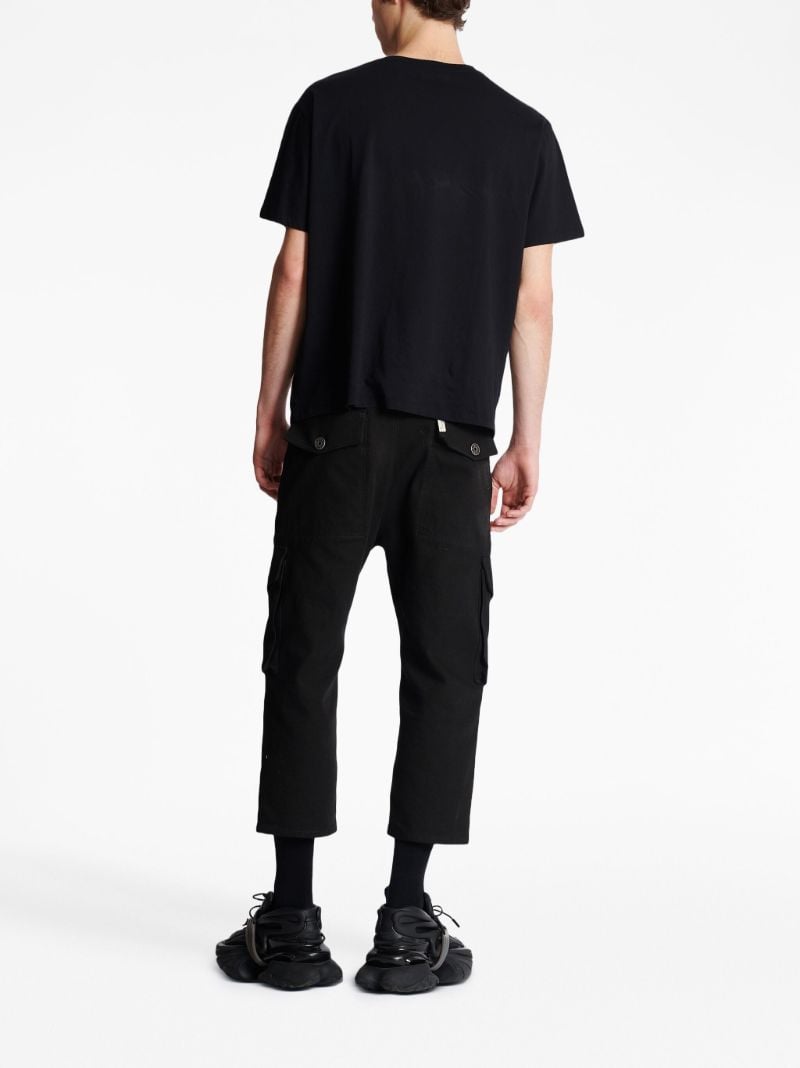 Black Logo Print T-shirt