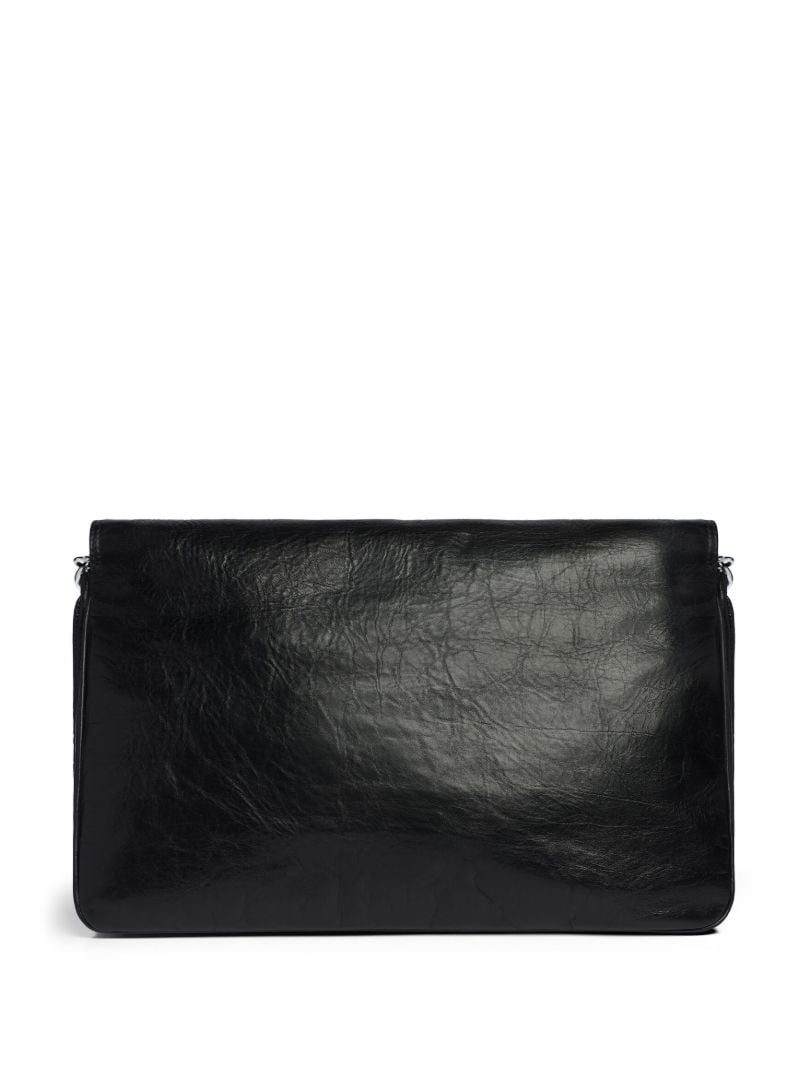 Black Bb Soft Large Shoulder Bag