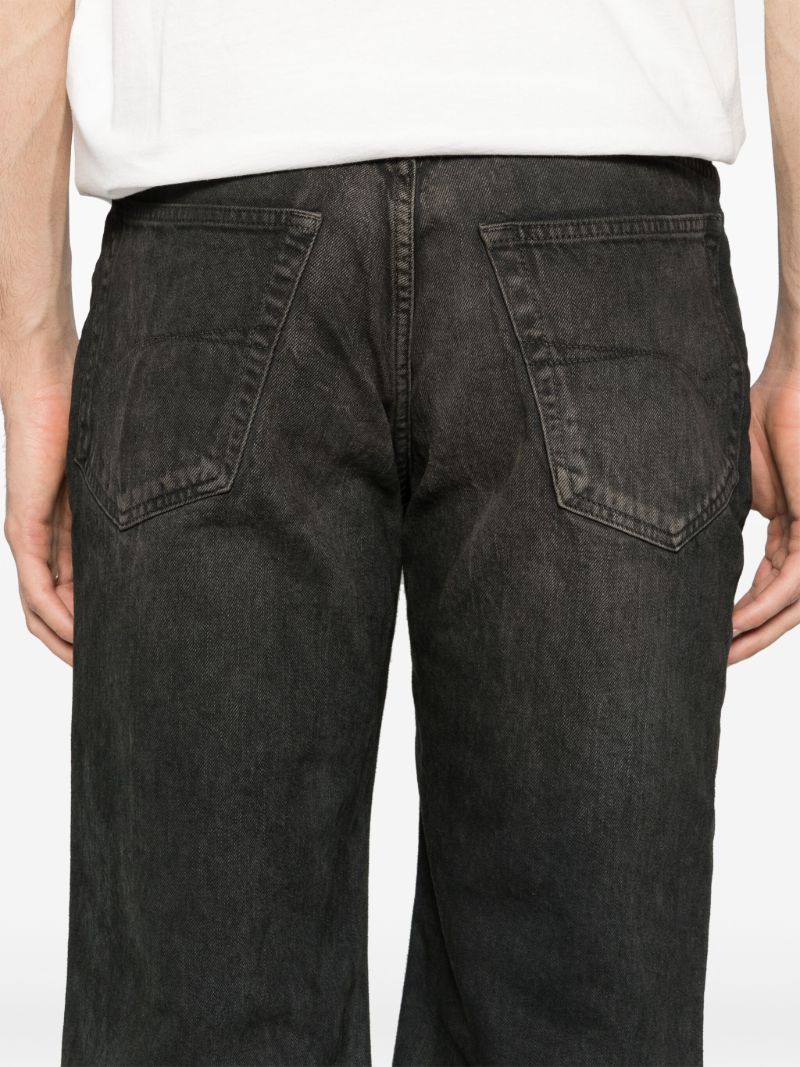 Brown Denim Shorts