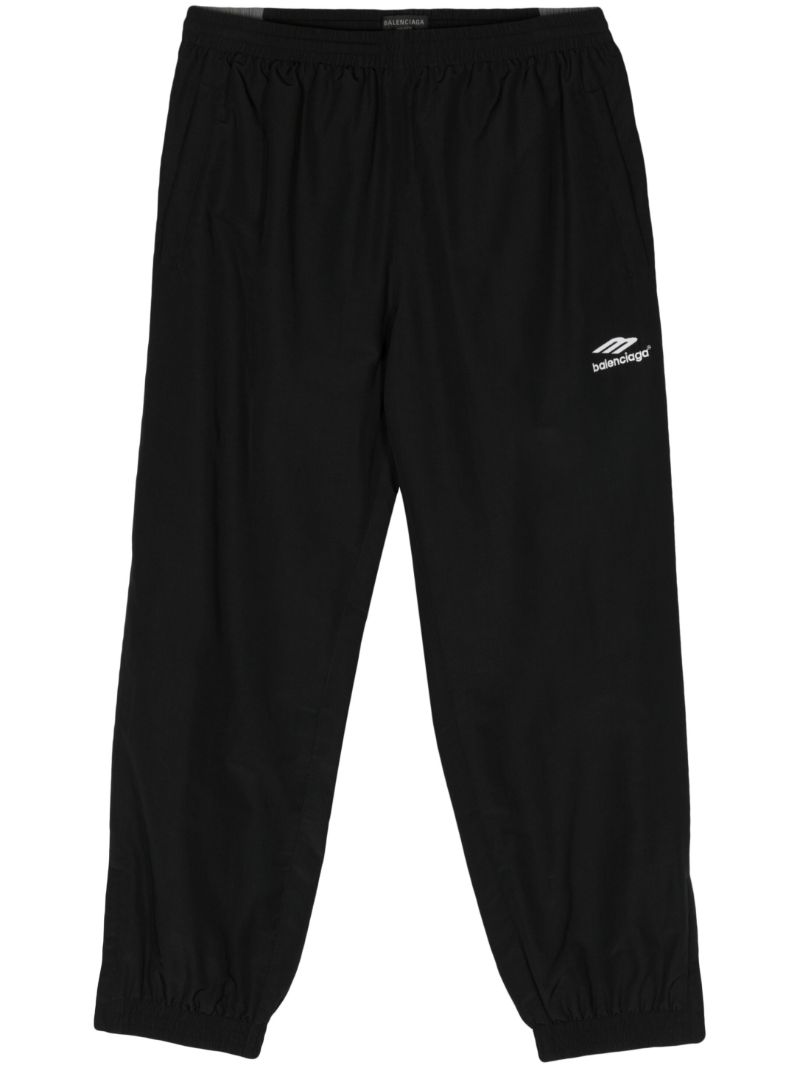 Black Logo-print Track Pants