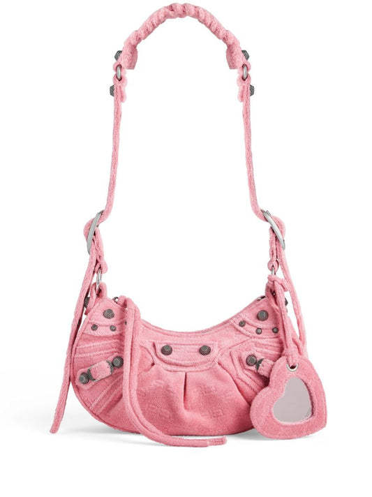 Pink Le Cagole Xs Shoulder Bag