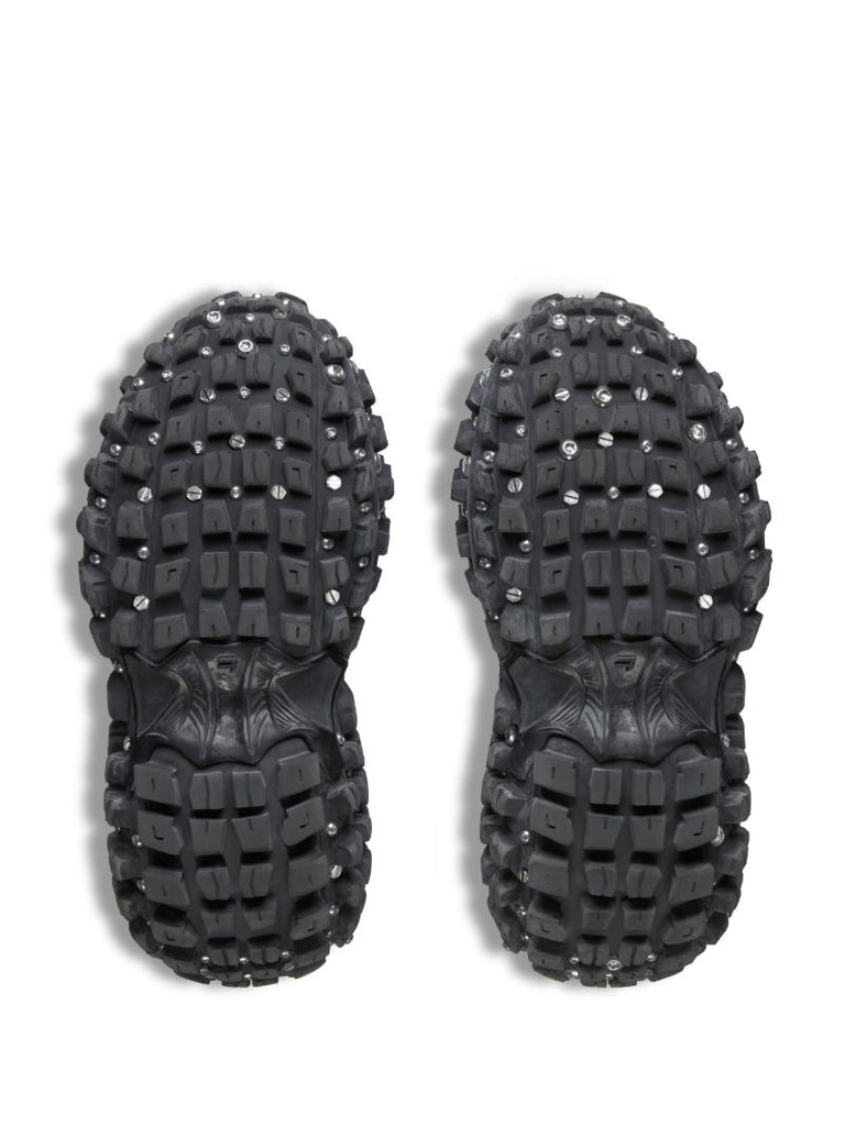 Black Bouncer Screw Platform Sneakers