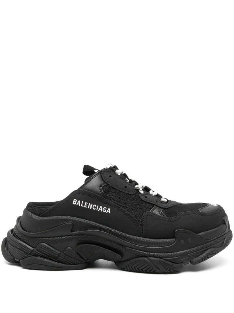 Black Triple S Sneakers