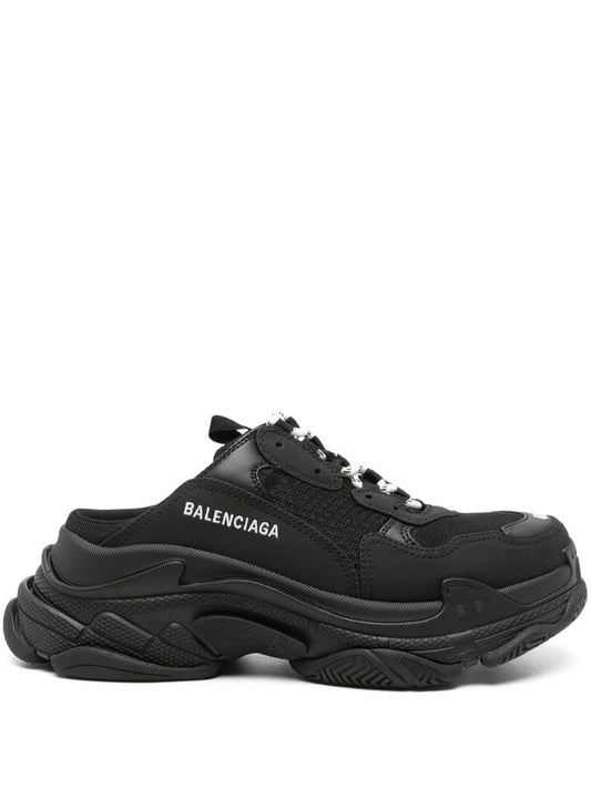 Black Triple S Sneakers