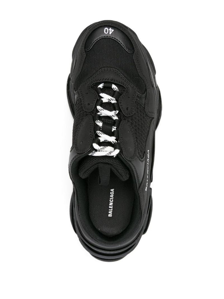 Black Triple S Sneakers
