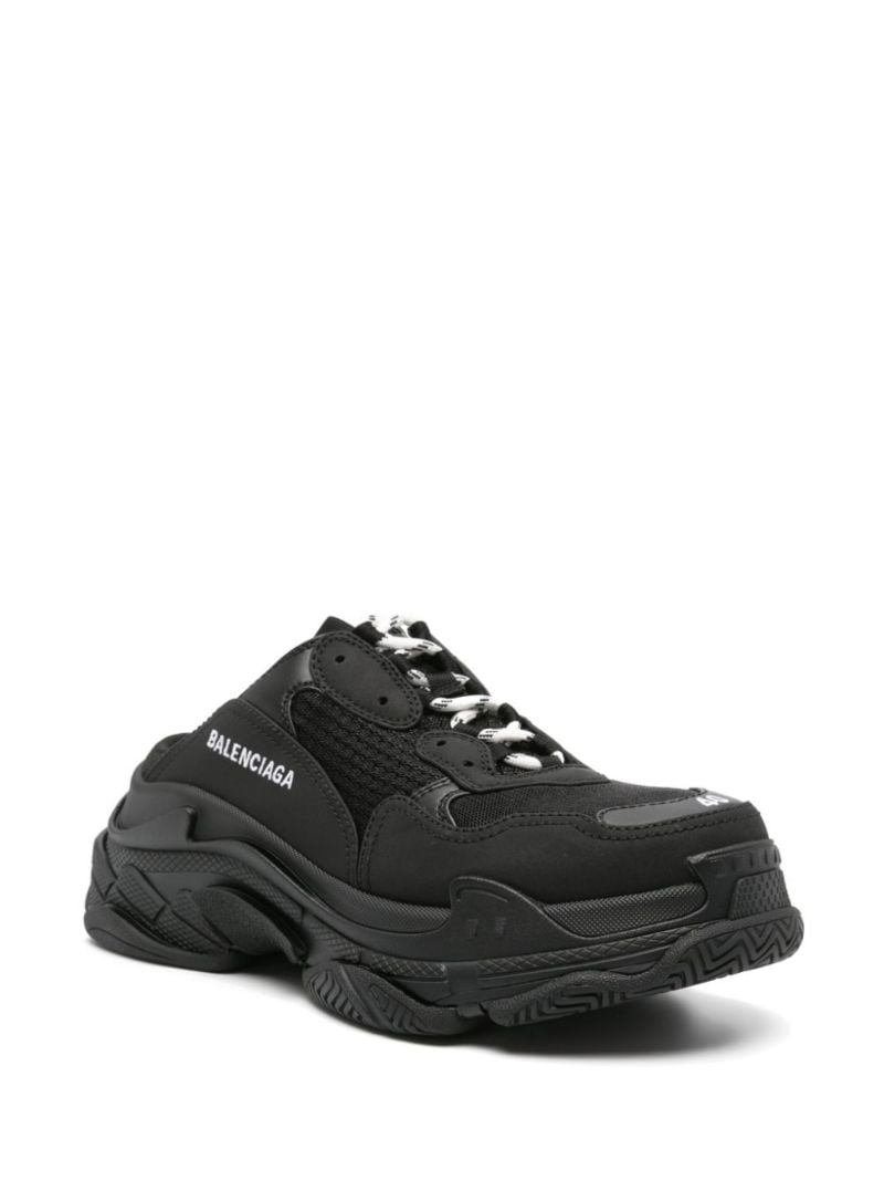 Black Triple S Sneakers