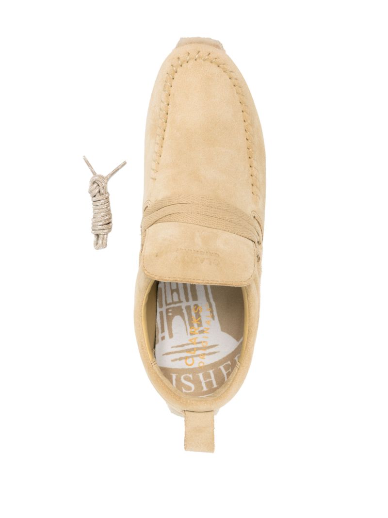 X Ronnie Fieg Neutral 8th St Rossendale Suede Loafers