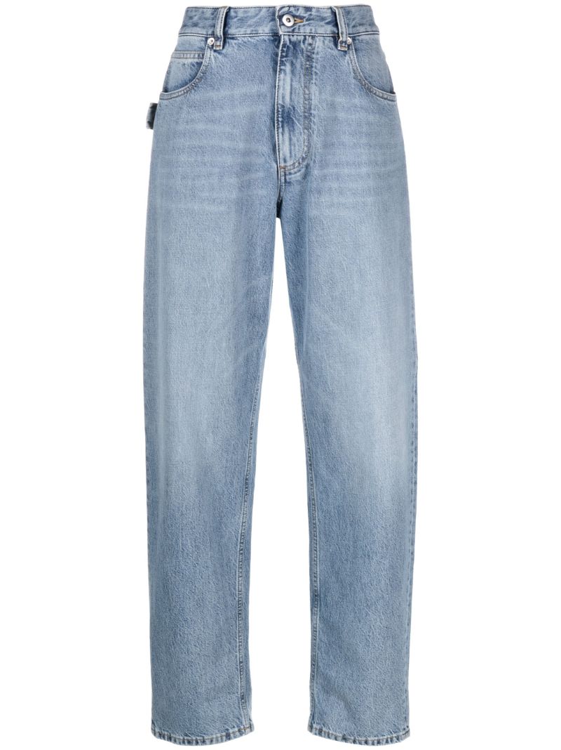 Blue High Waist Jeans