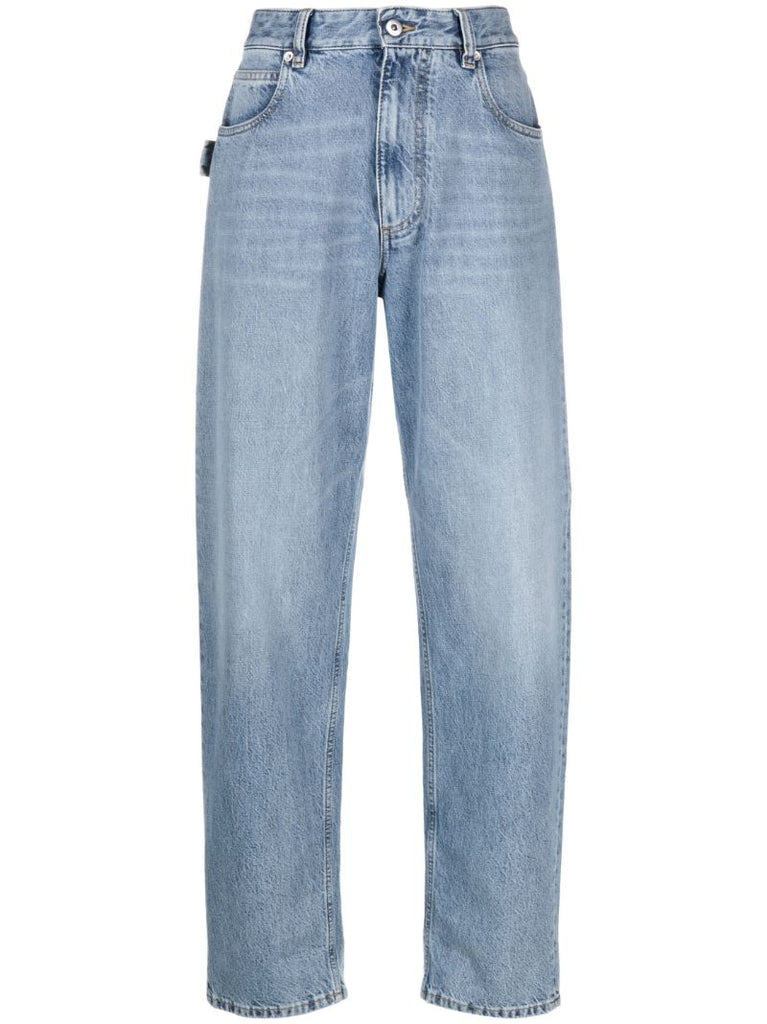 Blue High Waist Jeans