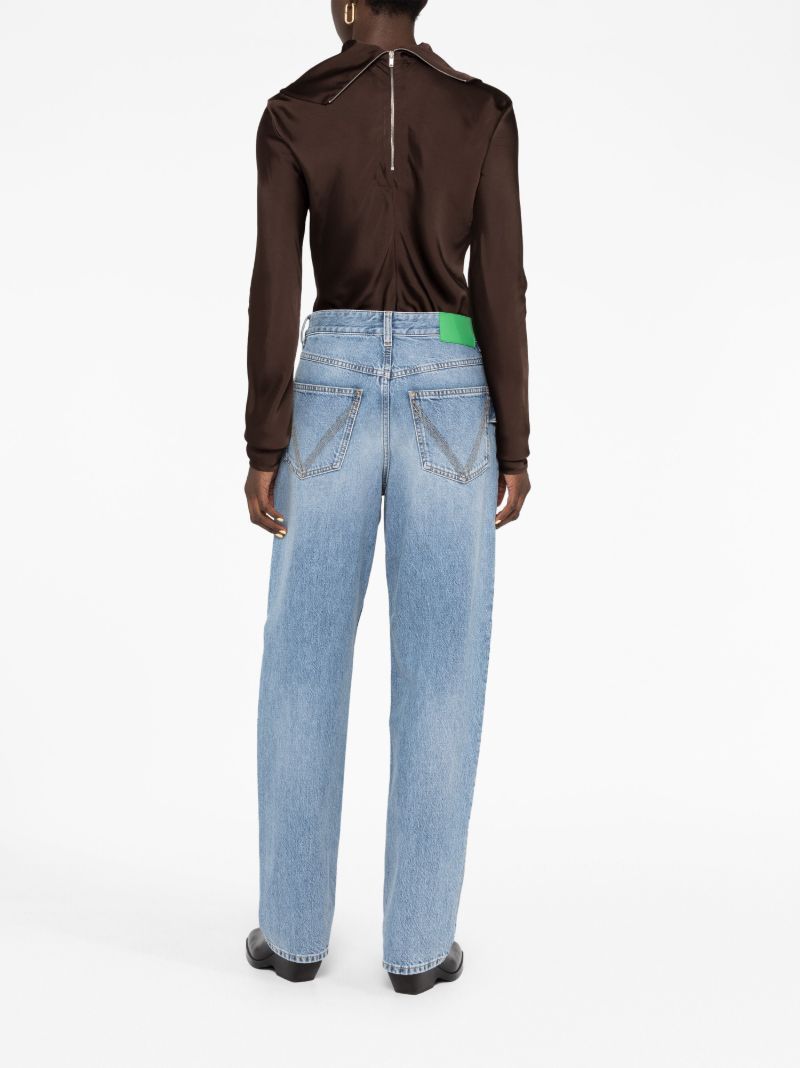 Blue High Waist Jeans